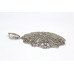 Sterling silver 925 women's Pendant Marcasite stone P 715